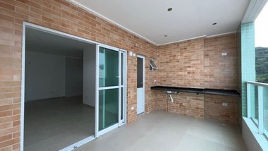 apartment em Avenida Governador Mario Covas Junior, Centro - Mongaguá - SP