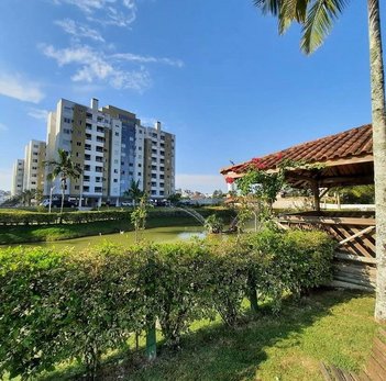 apartment em Rua João Bernadino da Rosa, Pedra Branca - Palhoça - SC