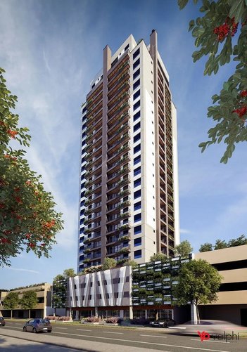 apartment em Avenida Presidente Affonso Camargo, Cristo Rei - Curitiba - PR