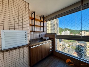 apartment em Avenida Marechal Maurício José Cardoso, Canto do Forte - Praia Grande - SP