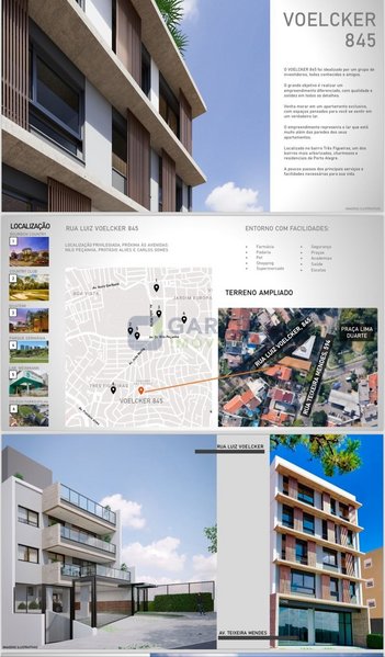 apartment em Rua Luiz Voelcker, Três Figueiras - Porto Alegre - RS
