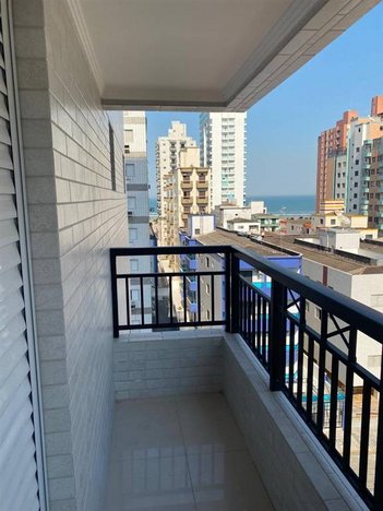 apartment em Rua Argentina, Guilhermina - Praia Grande - SP
