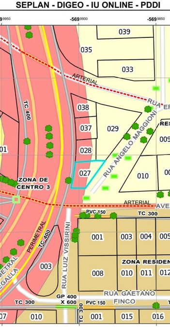 land_lot em Avenida Perimetral Bruno Segalla, Rio Branco - Caxias do Sul - RS