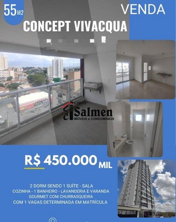 apartment em Rua Atílio Vivacqua, Vila Galvão - Guarulhos - SP