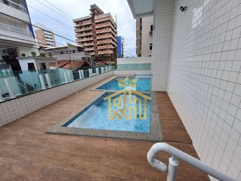apartment em Rua Tuiuti, Aviação - Praia Grande - SP