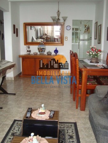 apartment em Avenida Presidente Getúlio Vargas, Morro dos Barbosas - São Vicente - SP