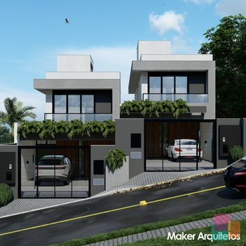 house em Rua Paulo Ponick, Saguaçu - Joinville - SC