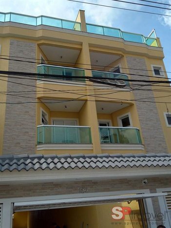 apartment em Rua Alfredo Valadão, Santa Maria - Santo André - SP