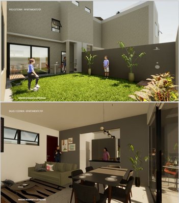 apartment em Rua Tapajós, Pedro Leopoldo - Pedro Leopoldo - MG