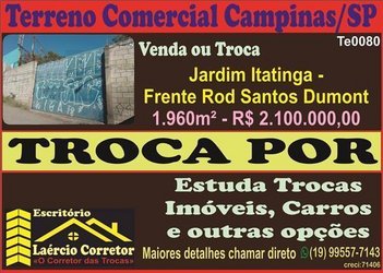 land_lot em Rua Eldorado, Jardim Itatiaia - Campinas - SP
