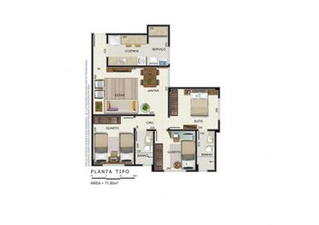 apartment em Rua Antônio Cesário da Rocha, Caiçara-Adelaide - Belo Horizonte - MG