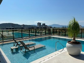 apartment em das Raias, Jurerê Internacional - Florianópolis - SC
