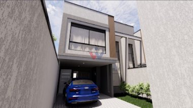 house em Rua Elizabeth Jane Brown, Uberaba - Curitiba - PR