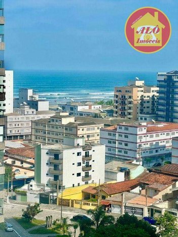apartment em Rua Argentina, Guilhermina - Praia Grande - SP