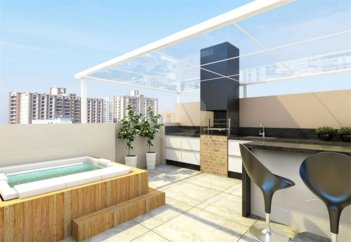 apartment em Rua Brasílio Machado, Vila Príncipe de Gales - Santo André - SP