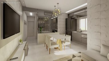 apartment em Rua Rui Barbosa, Zona 07 - Maringá - PR