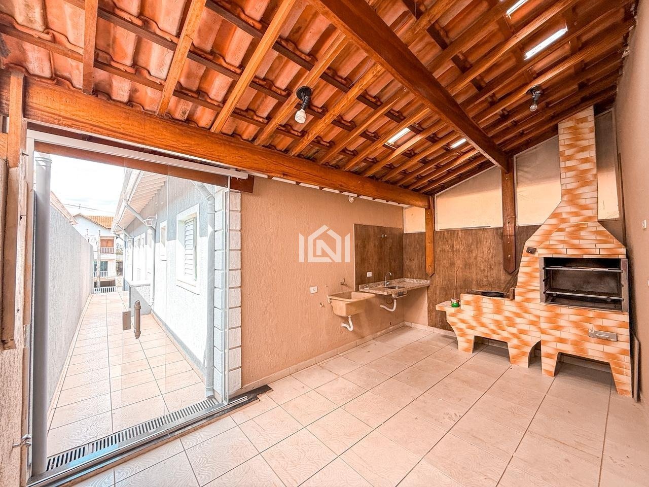 casa a venda no condominio villa d este - area de churrasqueira