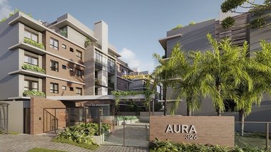 apartment em Rua Coronel Brasilino Moura, Ahú - Curitiba - PR