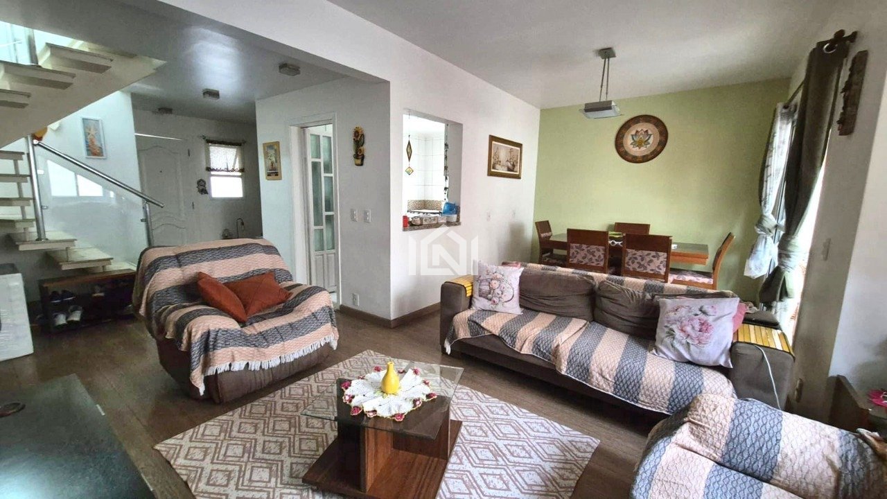 casa a venda quinta da aldeia - living