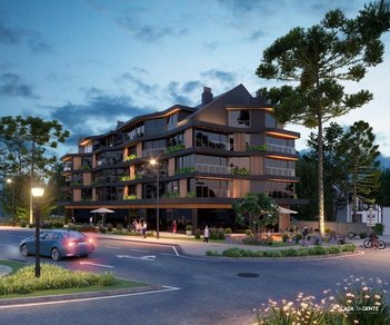 apartment em Avenida Borges de Medeiros, Centro - Gramado - RS