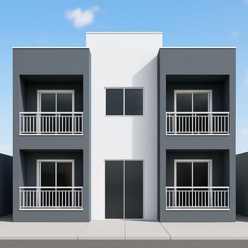 apartment em Avenida Noemia Cavalca Bastos, Residencial e Comercial Portal dos Eucaliptos - Pindamonhangaba - SP