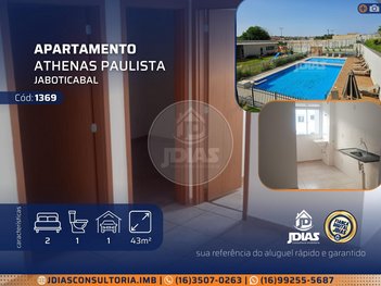 apartment em Rua Professora Luzia Marques, Athenas Paulista - Jaboticabal - SP