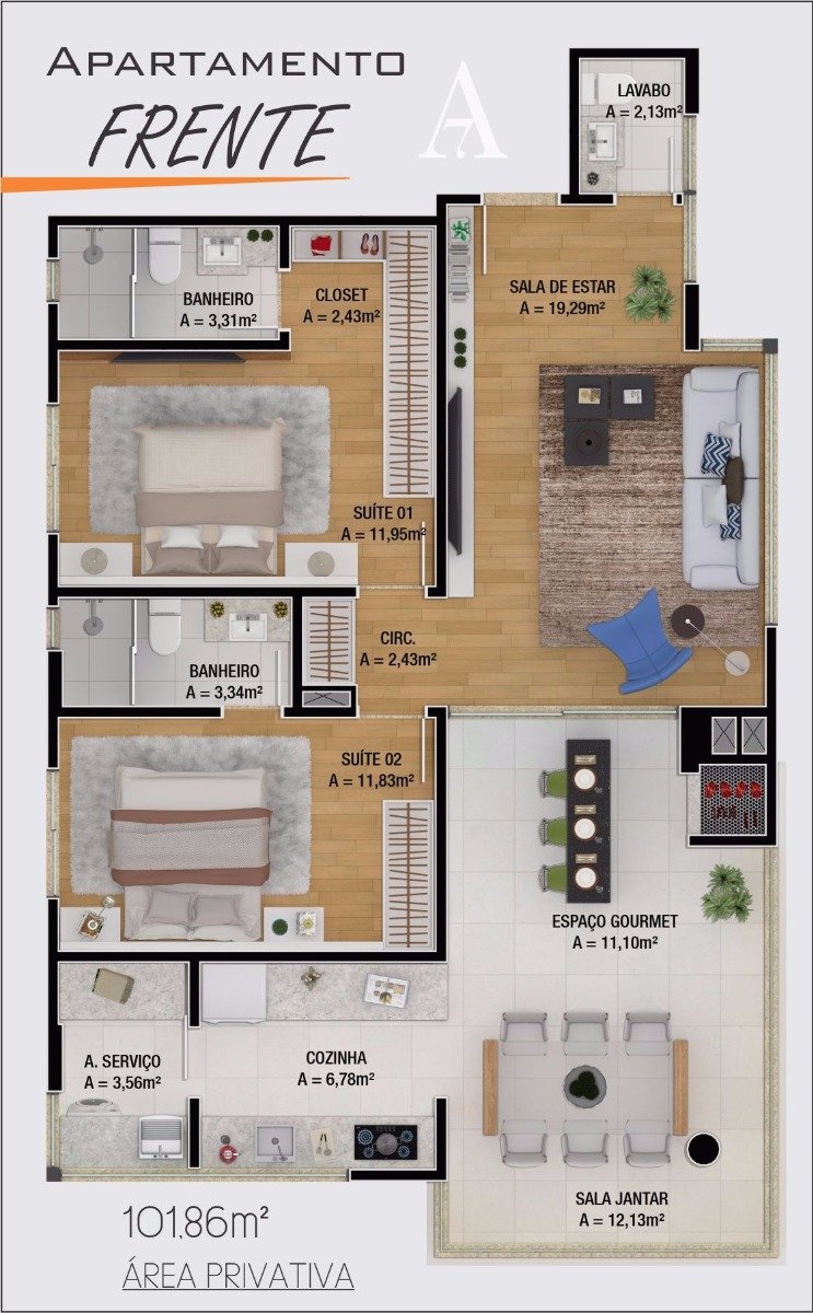 ##planta_01## Apartamento final 01