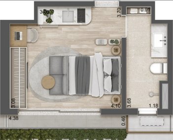 apartment em Rua Haddock Lobo, Cerqueira César - São Paulo - SP