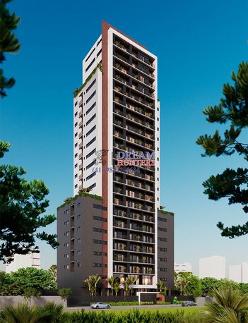 apartment em Rua João Pontoni, Cristo Rei - Curitiba - PR