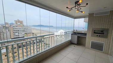 apartment em Avenida Presidente Castelo Branco, Aviação - Praia Grande - SP