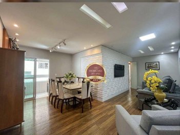 apartment em Rua Copacabana, Guilhermina - Praia Grande - SP