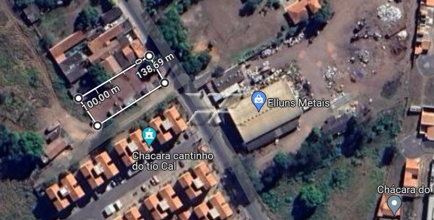 Mapa com localização