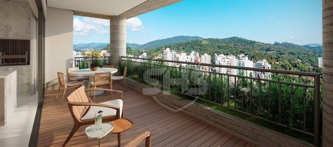 apartment em Alameda Rio Branco, Jardim Blumenau - Blumenau - SC