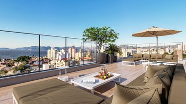 apartment em Marinheiro Max Schramm, Jardim Atlântico - Florianópolis - SC