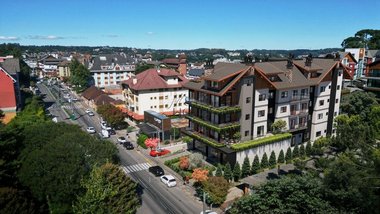 apartment em Avenida Borges de Medeiros, Centro - Gramado - RS