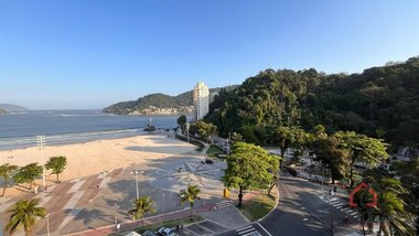 apartment em Praça Vinte e Dois de Janeiro, Centro - São Vicente - SP
