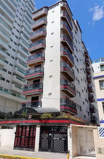 apartment em Rua Francisco Pereira Coutinho, Aviação - Praia Grande - SP