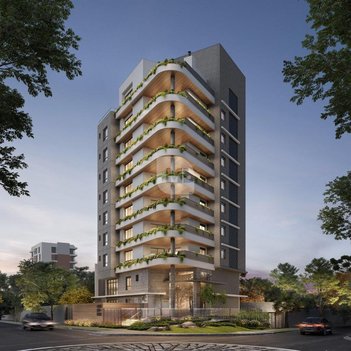 apartment em Rua Barão de Guaraúna, Alto da Glória - Curitiba - PR