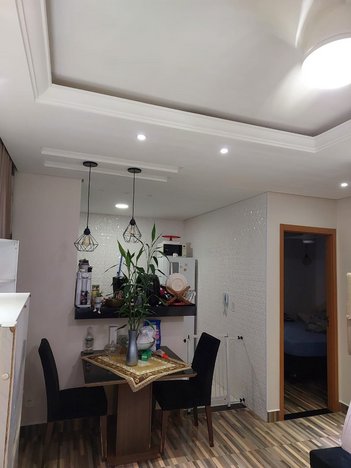 apartment em Estrada Municipal Francisco Alves Monteiro, Parque Senhor do Bonfim - Taubaté - SP