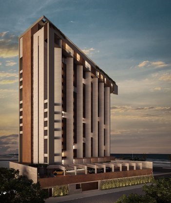 apartment em Avenida Boa Viagem, Pina - Recife - PE