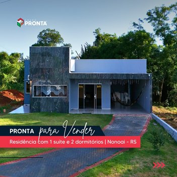house em Rua Pinheiro Machado, Nonoai - Nonoai - RS
