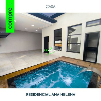 house em Rua Marcello Fonseca, Residencial Ana Helena - Franca - SP