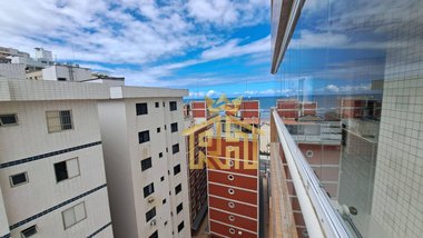 apartment em Rua Vasco da Gama, Aviação - Praia Grande - SP