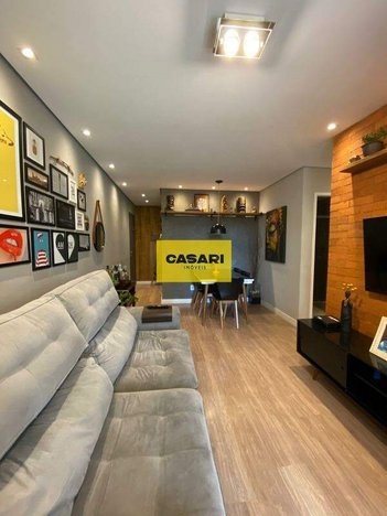 apartment em Avenida Lauro Gomes, Rudge Ramos - São Bernardo do Campo - SP