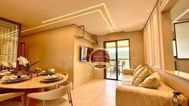 apartment em Rua Rui Barbosa, Canto do Forte - Praia Grande - SP