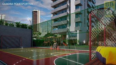 apartment em Avenida Hermes da Fonseca, Tirol - Natal - RN