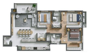 apartment em Rua Dovener Amaro Cardoso, João Paulo - Florianópolis - SC