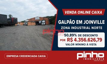industrial em Rua Rui Barbosa, Zona Industrial Norte - Joinville - SC