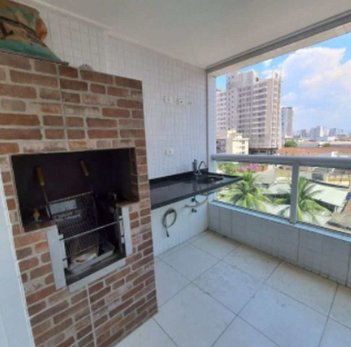 apartment em Avenida Marechal Maurício José Cardoso, Canto do Forte - Praia Grande - SP