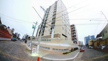 apartment em Rua Olavo Bilac, Ocian - Praia Grande - SP
